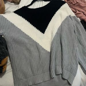 very cozy sweater